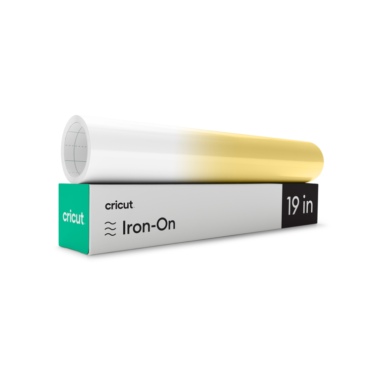 UV-Activated, Color-Changing Iron-On, White - Yellow