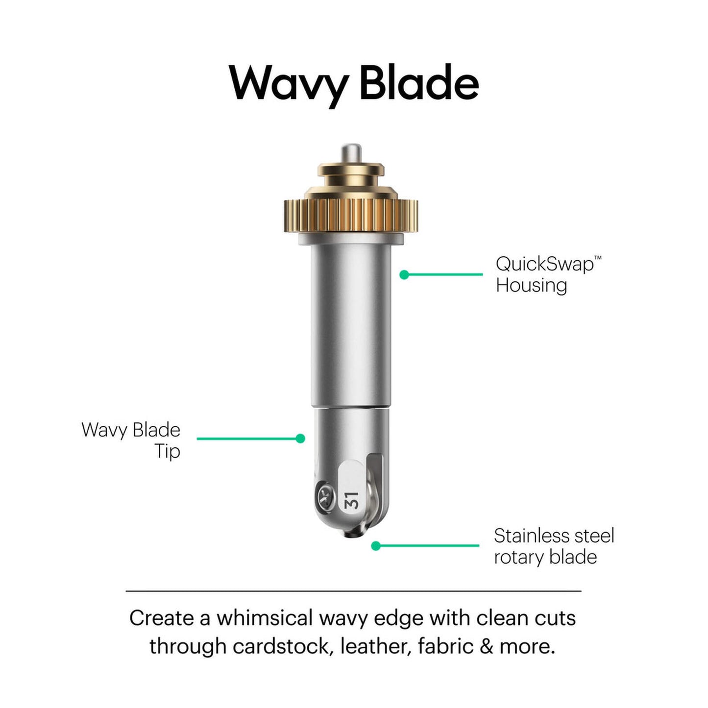 Wavy Blade Tip