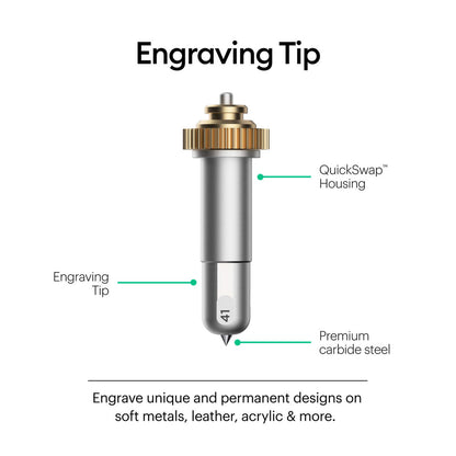 Engraving Tip + QuickSwap™ Housing