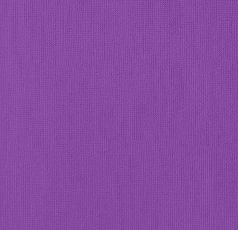 Cardstock 12x12 Textured - Grape (10 Sheets)