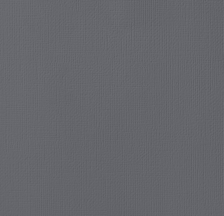 Cardstock 12x12 Textured - Charcoal (10 Sheets)