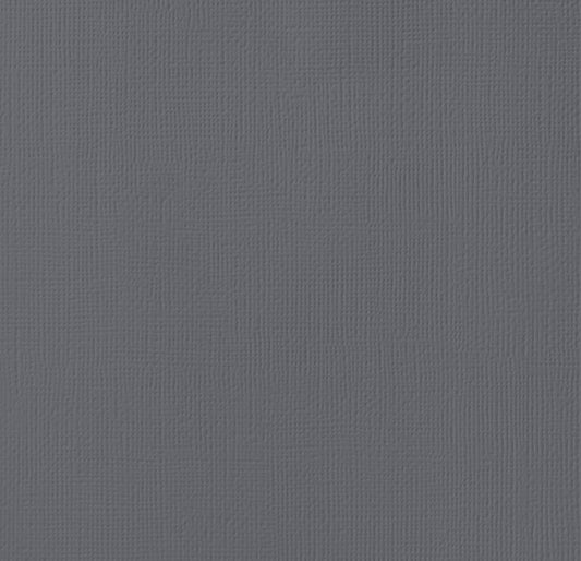 Cardstock 12x12 Textured - Charcoal (10 Sheets)