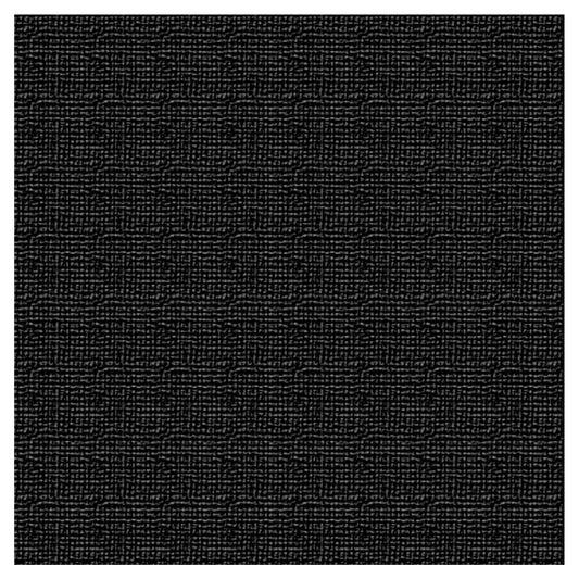 Cardstock 12x12 Textured - Black (10 Sheets)