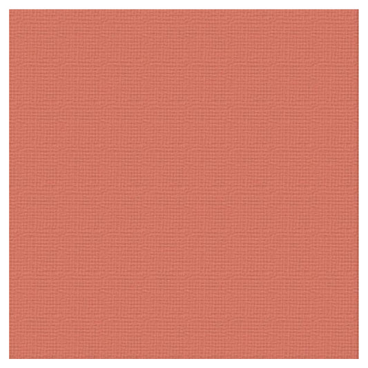 Cardstock 12x12 Textured - Cranberry (10 Sheets)