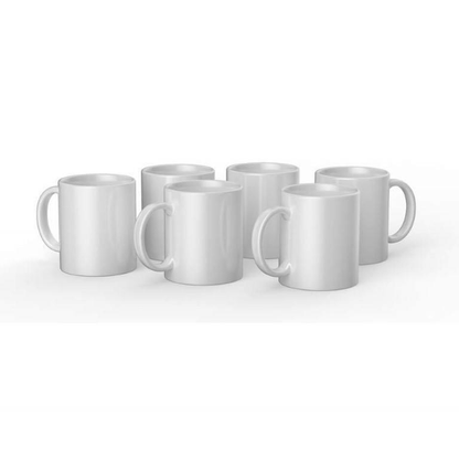 Cricut 350ml 6-pack Ceramic Mug White