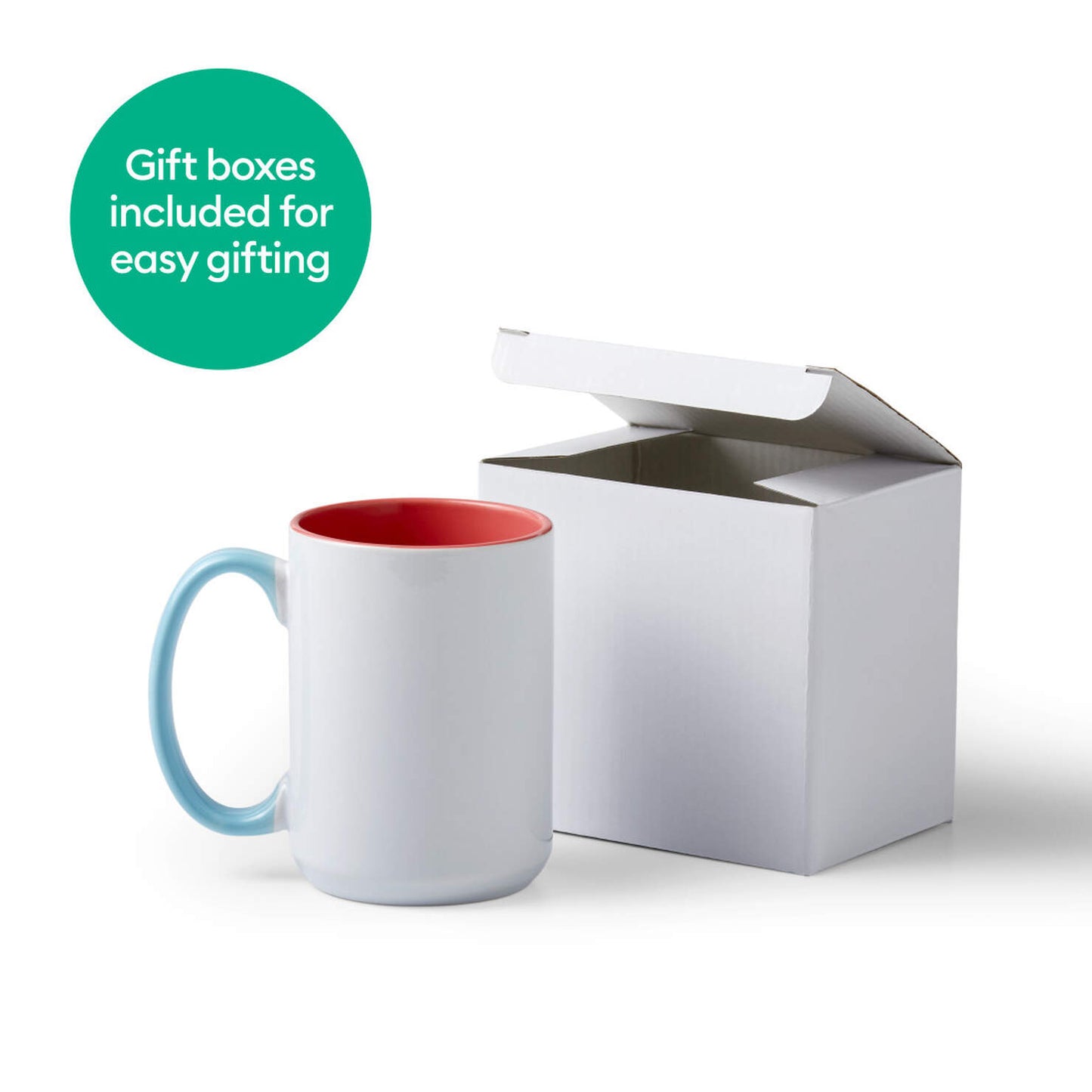 Beveled Ceramic Mug Blank - Reef