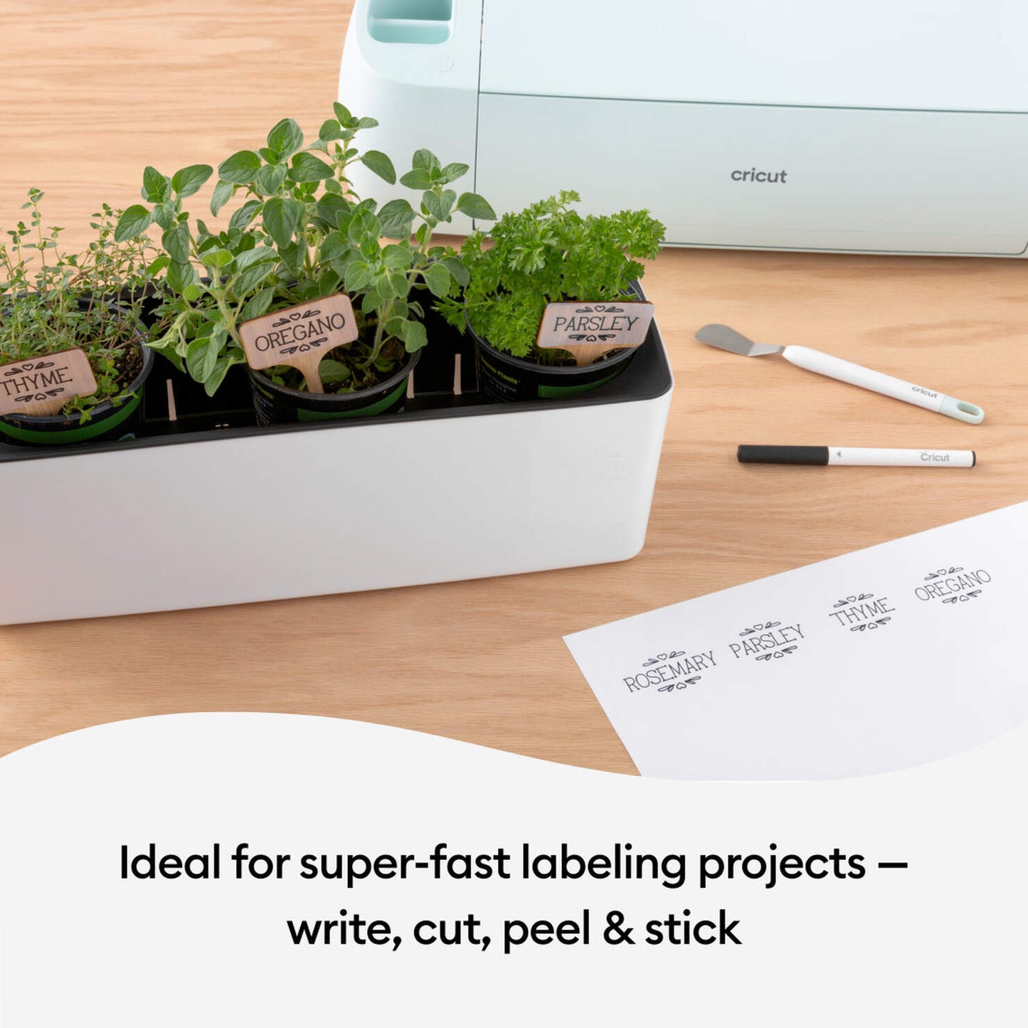 Smart Label™ Writable Vinyl – Permanent (3 ft) - Transparent